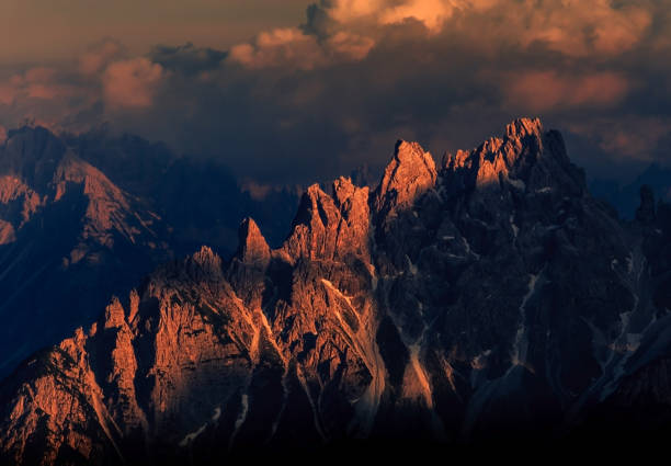 istock Cadini di Misurina in the Sexten Dolomites catching last light 1064703920