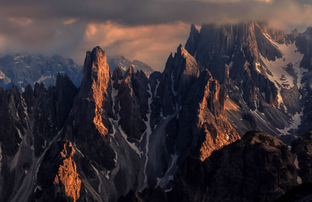 istock Cadini di Misurina in the Sexten Dolomites catching last light 1064705972