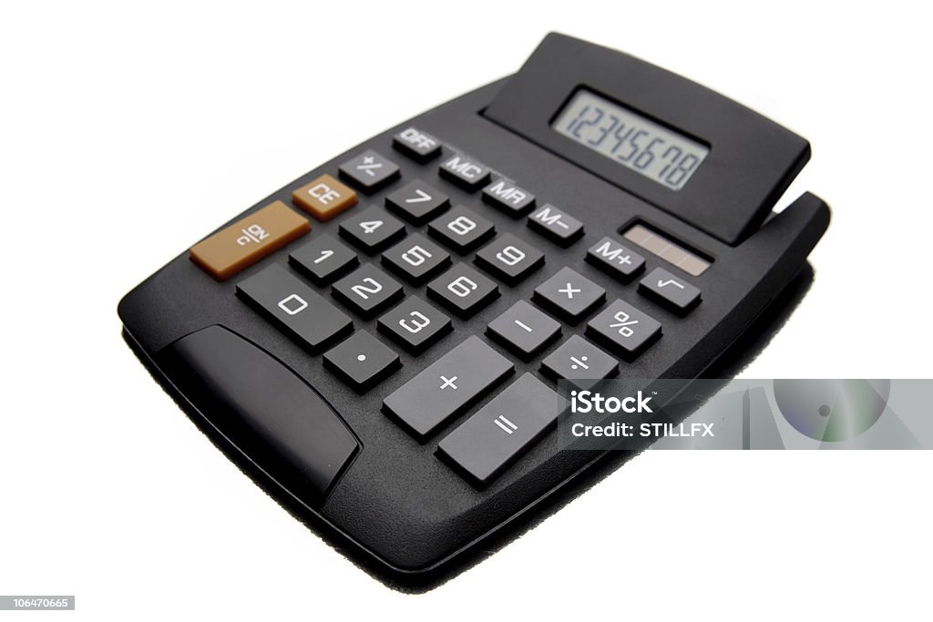 A calculadora - Royalty-free Calculadora Foto de stock