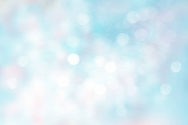 istock Abstract bright colorful blur bokeh background with blue white pastel circles. Beautiful texture. 1064710704