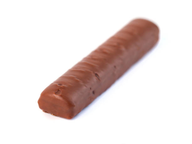 istock chocolate stick with caramel on a white background 1064713226
