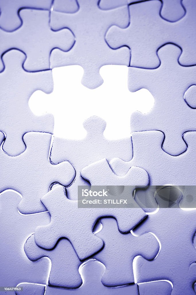 Puzzle - Foto stock royalty-free di Affari