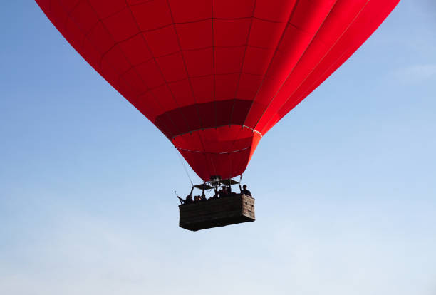 istock Hot Air Balloon Group Silhouette 1064719990