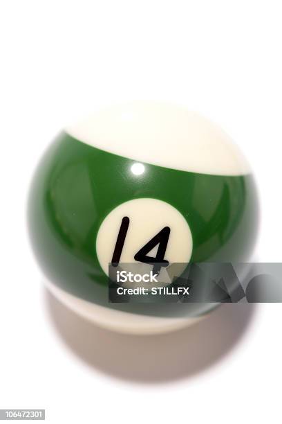 Pool Ball Stock Photo - Download Image Now - Clipping Path, Close To, Close-up