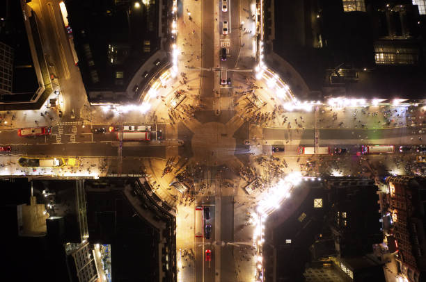 Oxford Circus from above