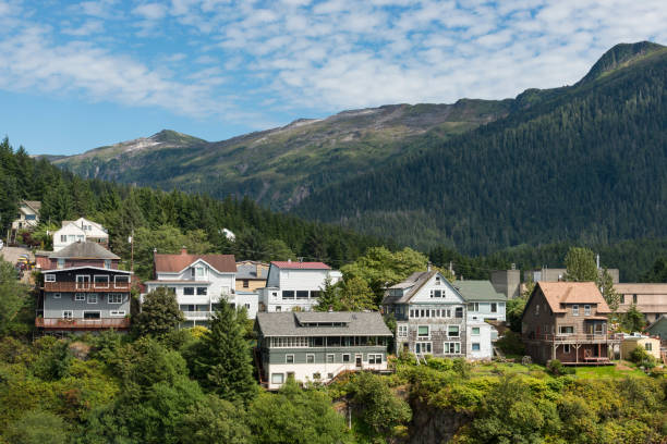 istock Hillside home in Ketchikan, Alaska 1064740274