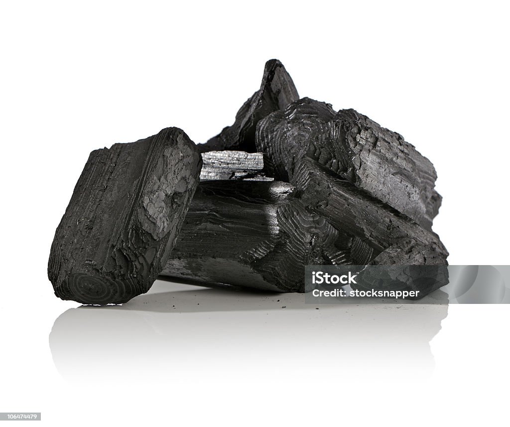 Charcoal  Coal Stock Photo