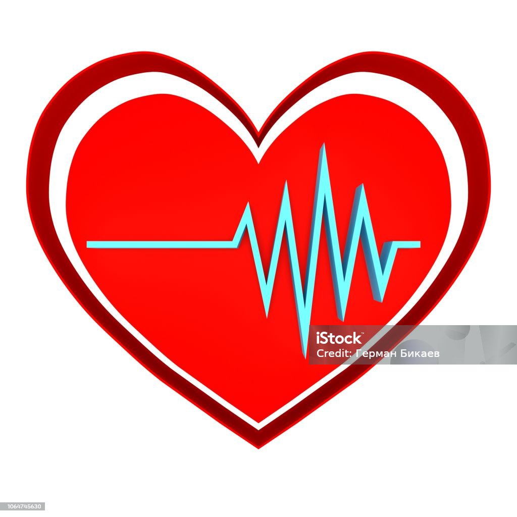 Logo Nhịp Tim Ký Hiệu Xung Kết Xuất 3d Hình ảnh Sẵn có - Tải xuống ...