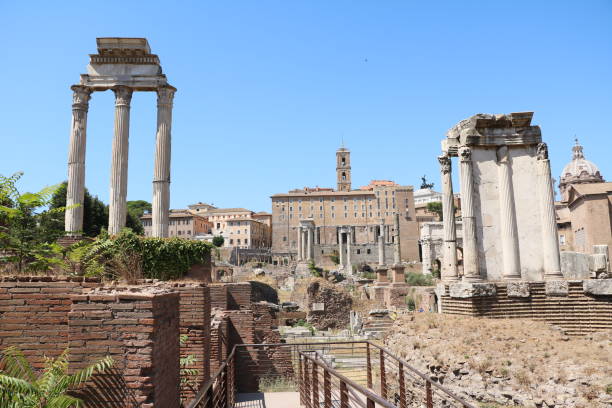 istock The Roman Forum in Rome, Italy 1064746154