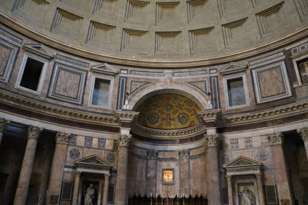 istock Inside of Pantheon in Rome, Italy 1064748524