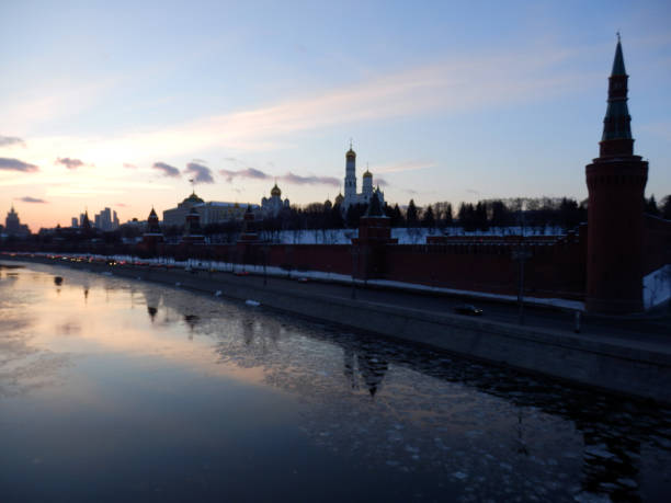 istock Sunset on Kremlin of Moscow, Russia 1064748852