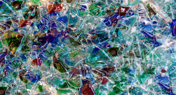 istock Colorful melded glass pieces 1064753606