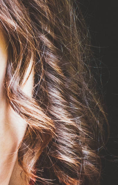 istock Brown Curly Hair close up 1064761874