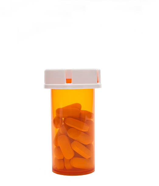 istock Closed bottle of pills 106476232