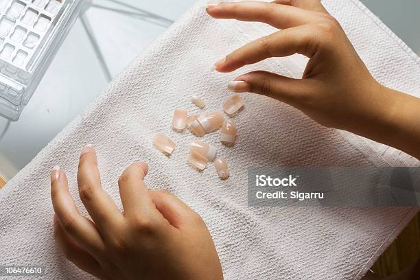 Artificial Finger Nails Stock Photo - Download Image Now - Artificial Nail, Color Image, Females