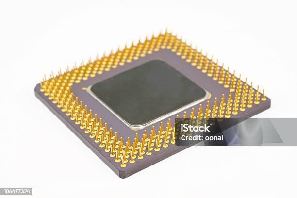 Foto de Chip De Computador e mais fotos de stock de CPU - CPU, Chip de computador, Ciência e Tecnologia