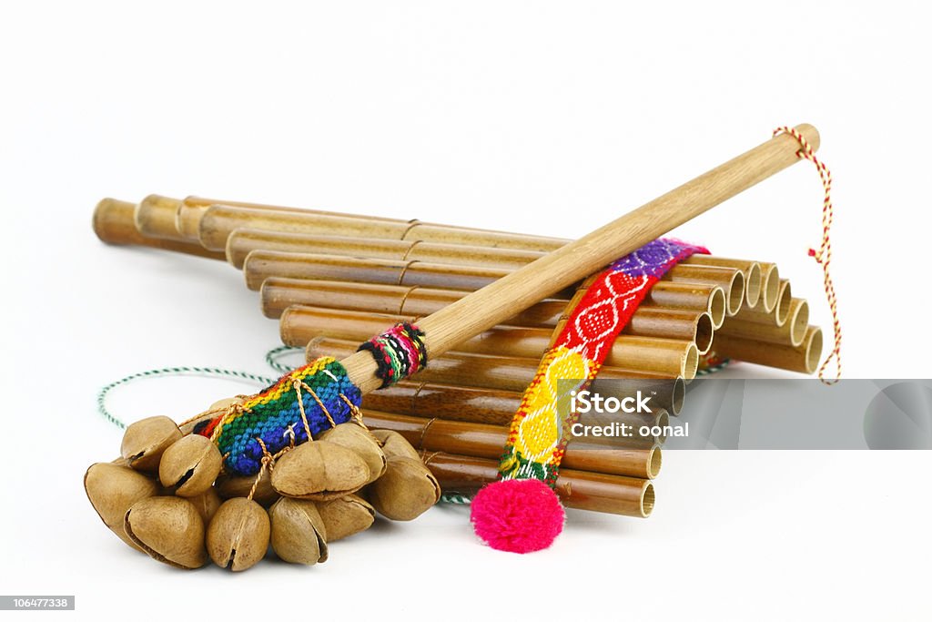 Instrumentos de música Étnica - Royalty-free Cultura Indígena Foto de stock