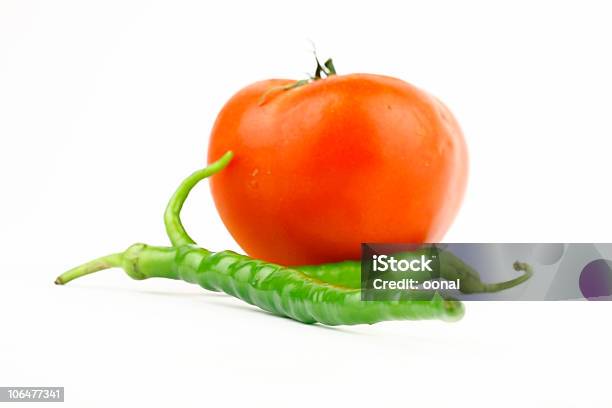 Tomate E Pimenta Verde Longo - Fotografias de stock e mais imagens de ADN - ADN, Agricultura, Alimentação Saudável