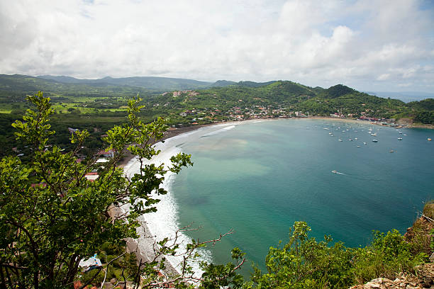 San Juan del Sur Beach Nicaragua  nicaragua stock pictures, royalty-free photos & images