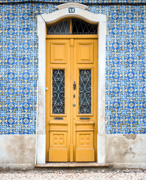 istock Bold Portuguese Door 1064794048