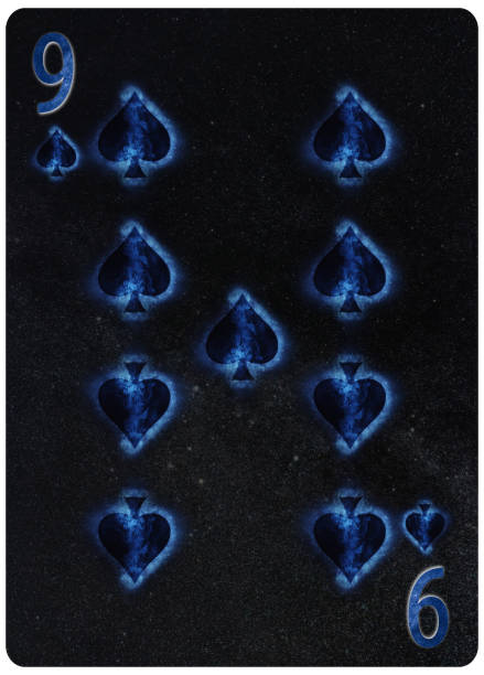 istock Nine of Spades playing card Abstract Background 1064795466