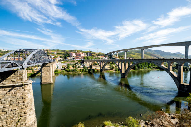 istock Regua bridges in Douro valley. 1064798470