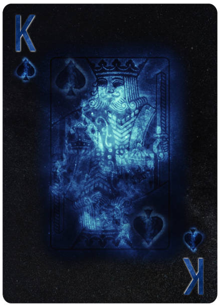 istock King of Spades playing card Abstract Background 1064799608