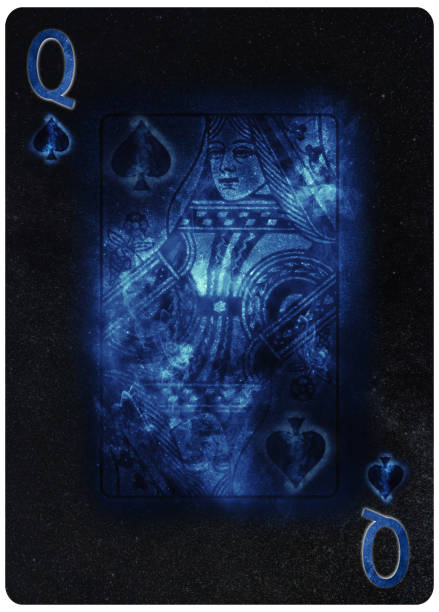 istock Queen of Spades playing card Abstract Background 1064799970
