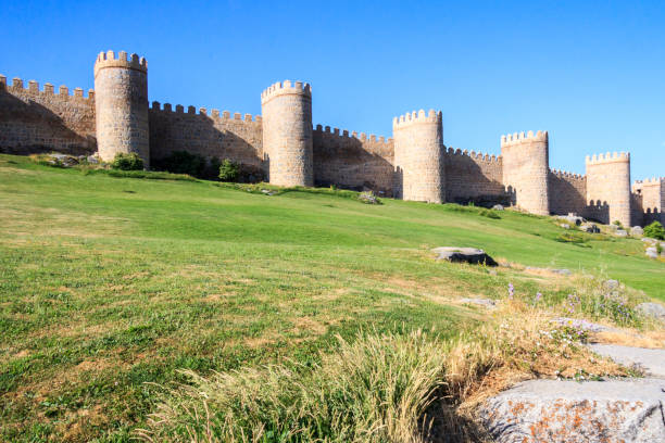 istock Medieval city walls 1064801640