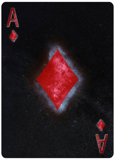 istock Ace of diamonds playing card Abstract Background 1064803828