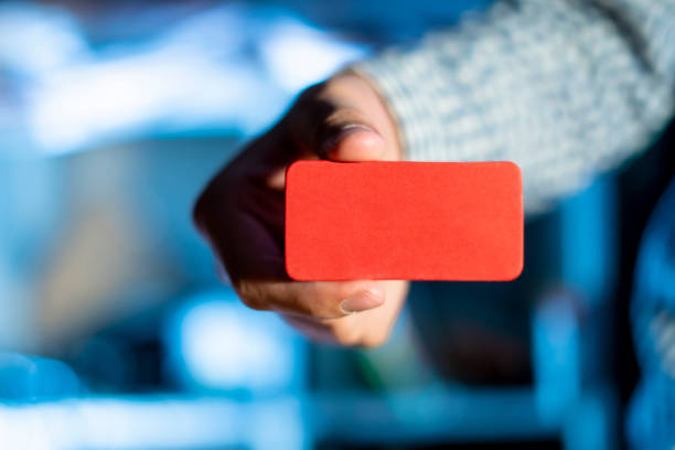 istock businessman holding an empty business card with copy space f 1064805468