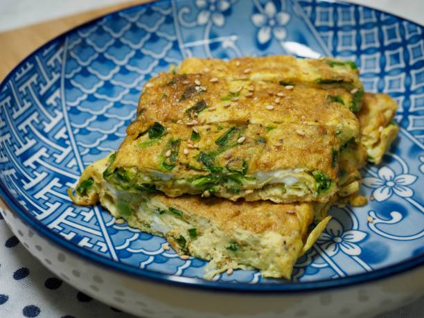istock Asian food egg roll, Tamago yaki 1064806102
