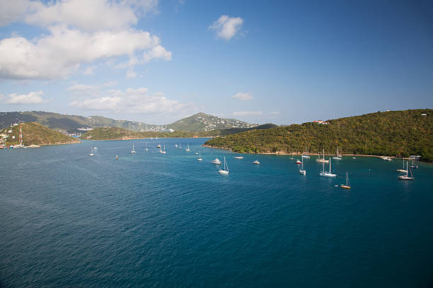 istock Harbor in St. Thomas Island, Caribbean 106480670