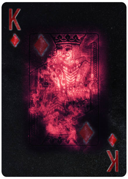 istock King of diamonds playing card Abstract Background 1064811994