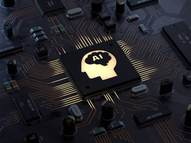 AI,Circuit board stock photo