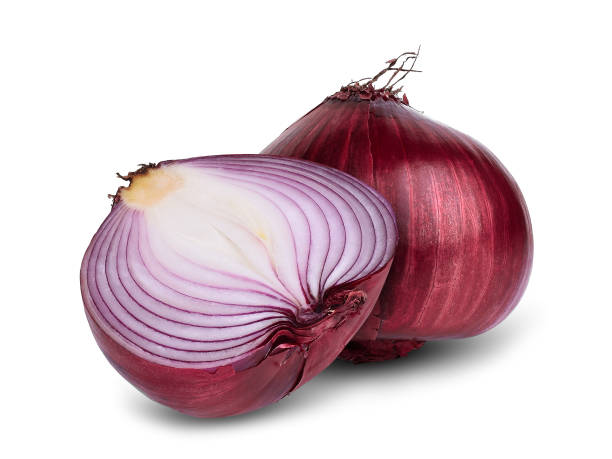 istock whole and half red onion isolated on white background 1064819606