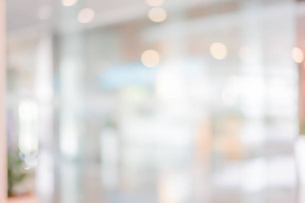 istock abstract blurred beautiful interior of lobby reception condominium background with bokeh light from lamp ,for presentation , banner design 1064837008