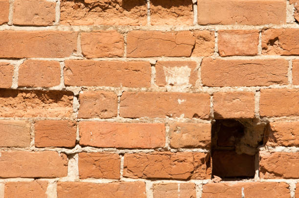 istock Fragment of Venetian old brick wall as background 1064841248