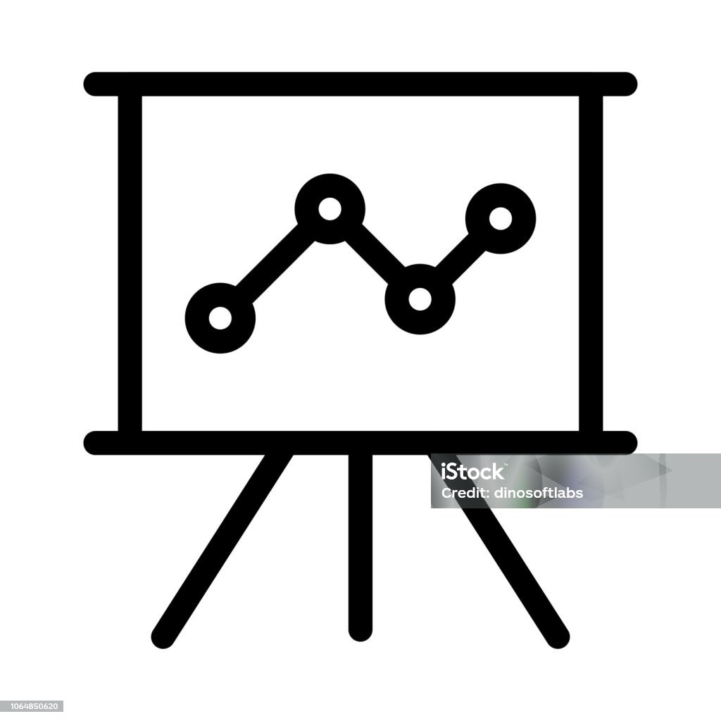 Vector Analytic Chart Analytic Chart Graph Stock Illustration - Download Image Now - Chart ...