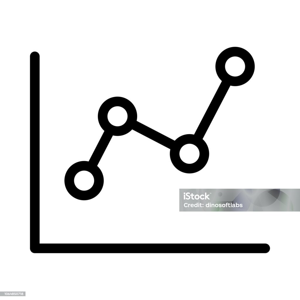 Vector Analytic Chart Analytic Chart Graph Stock Illustration - Download Image Now ...