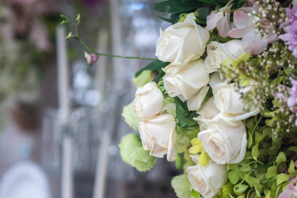 istock rose flowers in wedding day 1064853542