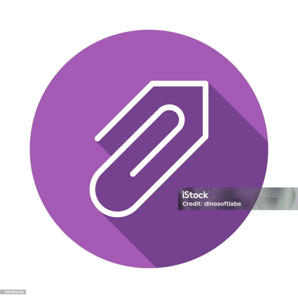 Attatch Clips Clip Paperclip Attach Stock Illustration - Download Image Now ...