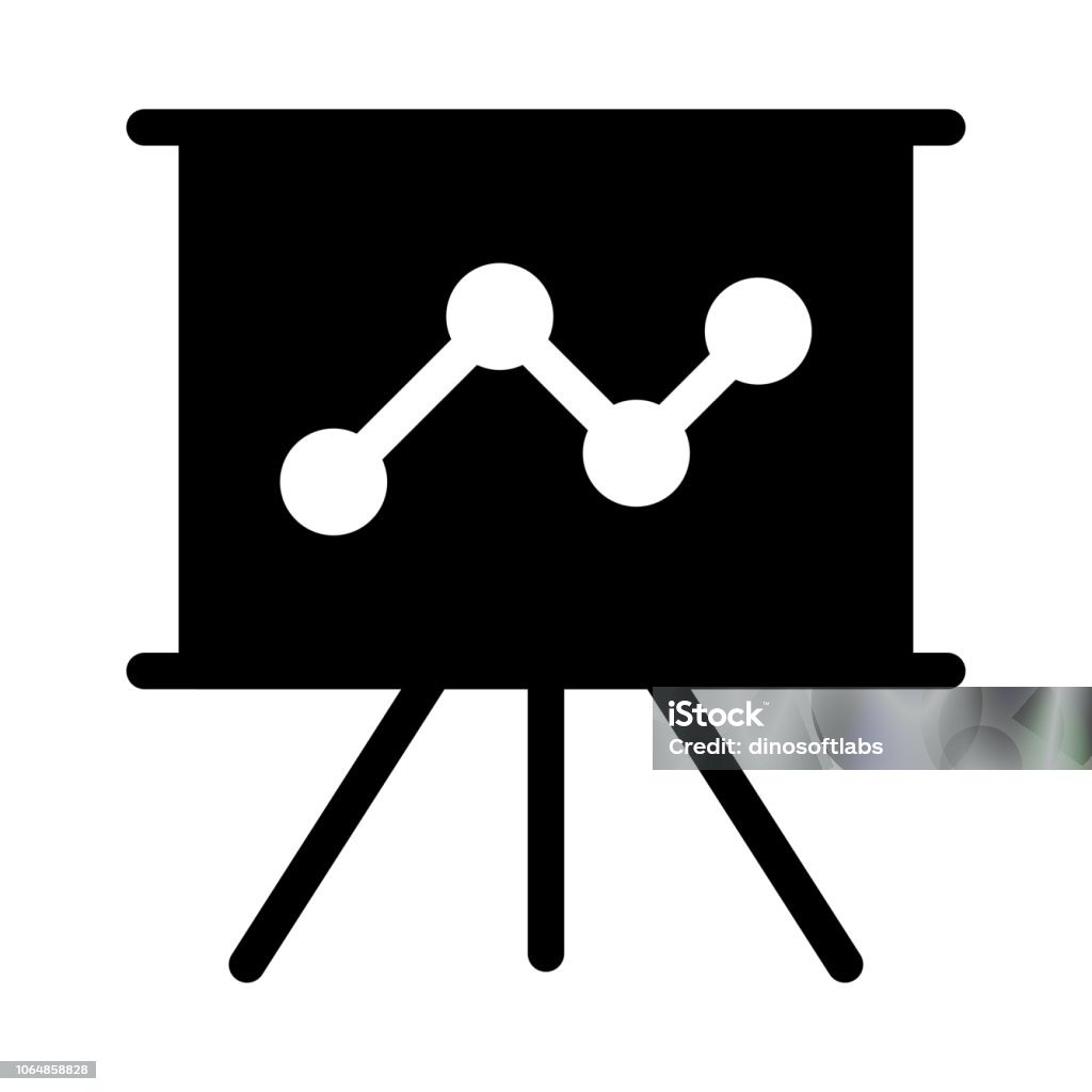 Vector Analytic Chart Analytic Chart Graph Stock Illustration - Download Image Now - Chart ...