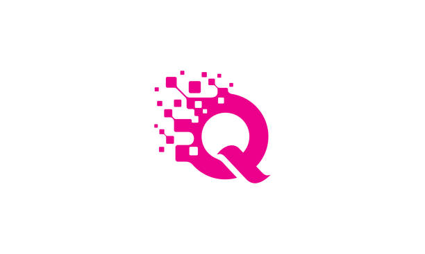 initial Q vector icon technology For your stock vector needs. My vector is very neat and easy to edit. to edit you can download .eps. letter q stock illustrations