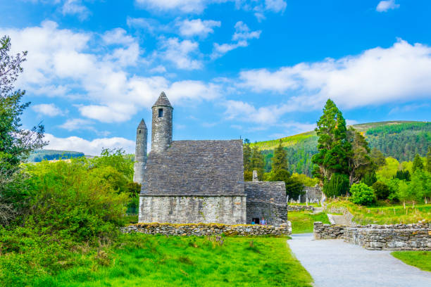 istock St. Kevin's kitchen in Glendalough, Ireland 1064863714