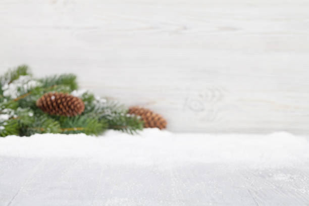istock Christmas backdrop with fir tree branch 1064875536