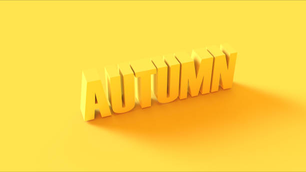 istock Bright Yellow Autumn Sign 1064881044