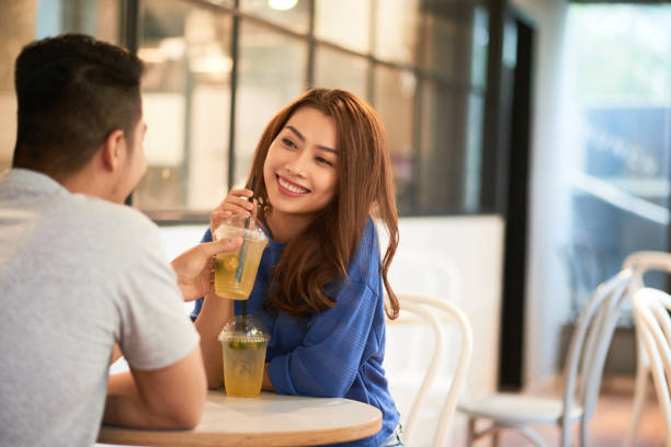 istock Tasting cocktail of boyfriend 1064881496