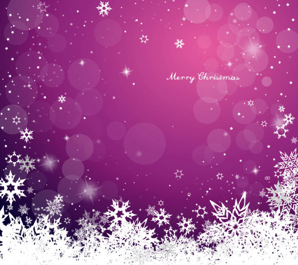 istock Christmas light vector background illustration with snowflakes and golden Merry Christmas text 1064885936