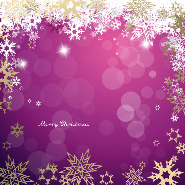 istock Christmas light vector background illustration with snowflakes and golden Merry Christmas text 1064887466